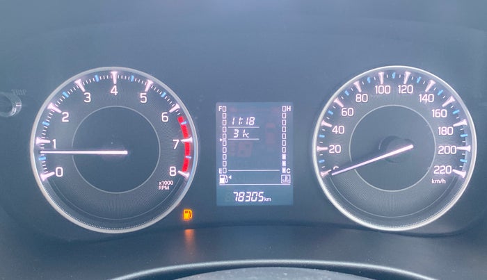 2023 Maruti FRONX DELTA PLUS 1.2MT, Petrol, Manual, 78,271 km, Odometer Image