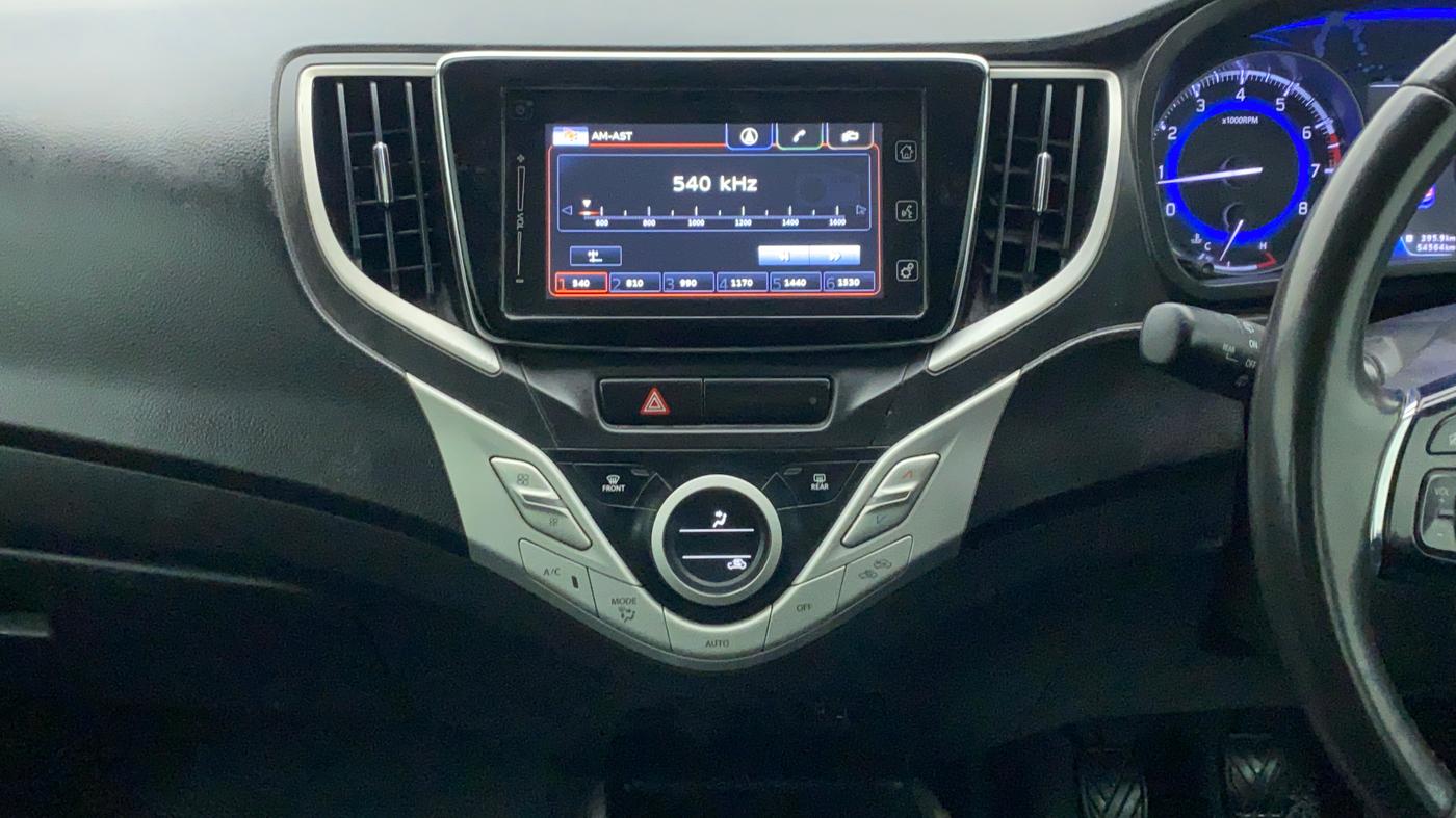 2018 Maruti Baleno ALPHA PETROL 1.2, Petrol, Manual, 54,664 km, Air Conditioner