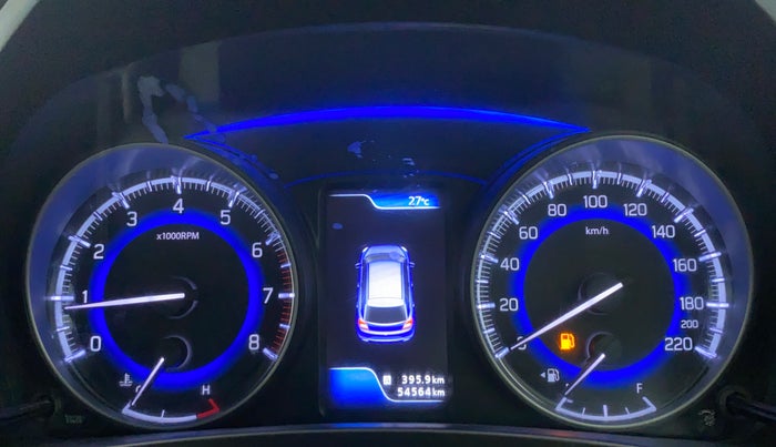 2018 Maruti Baleno ALPHA PETROL 1.2, Petrol, Manual, 54,664 km, Odometer Image
