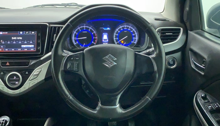 2018 Maruti Baleno ALPHA PETROL 1.2, Petrol, Manual, 54,664 km, Steering Wheel Close Up