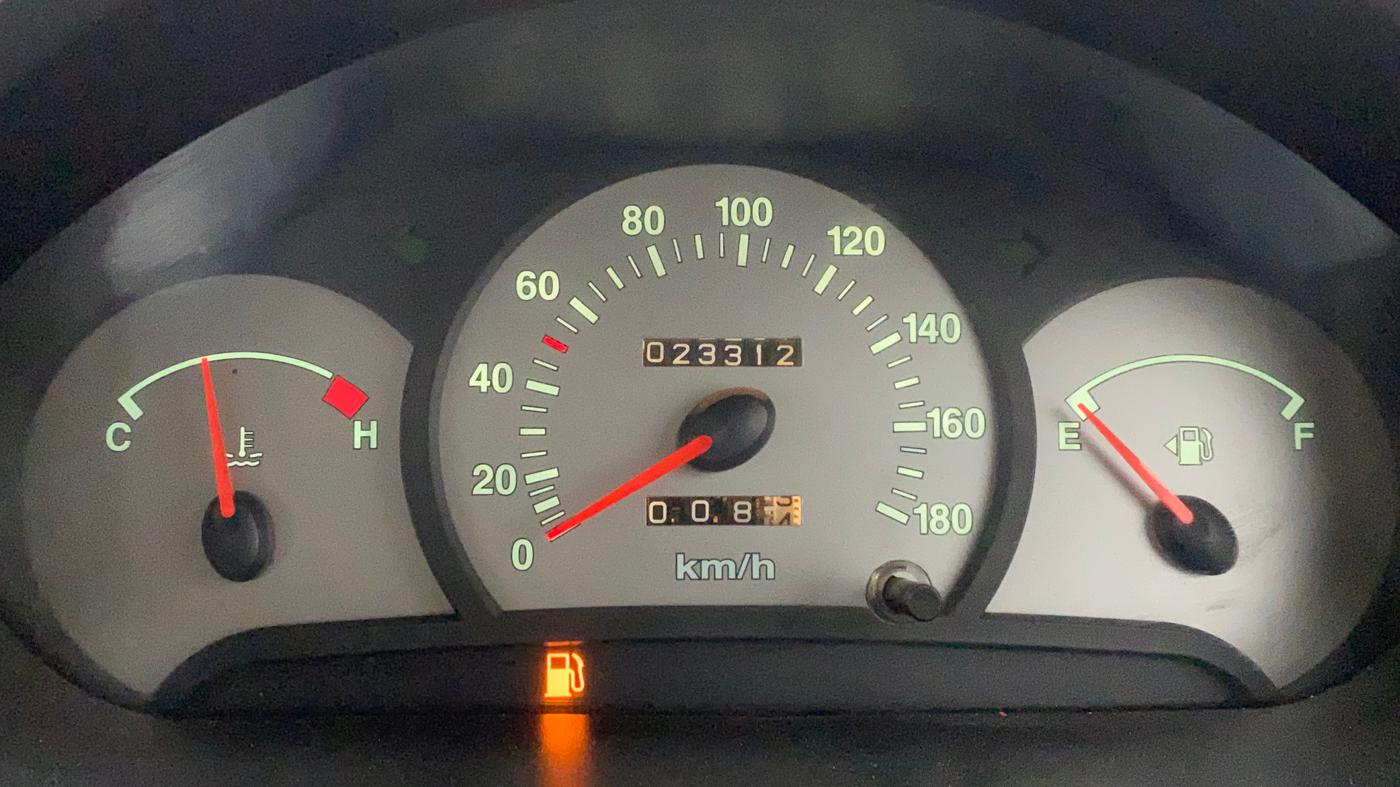 2013 Hyundai Santro Xing GL PLUS, Petrol, Manual, 23,312 km, Odometer Image