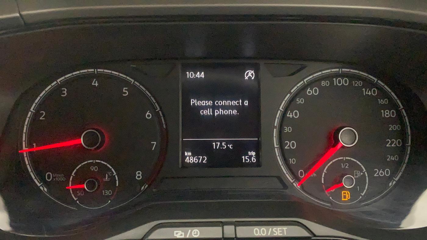 2023 Volkswagen TAIGUN HIGHLINE 1.0 TSI MT, Petrol, Manual, 48,669 km, Odometer Image