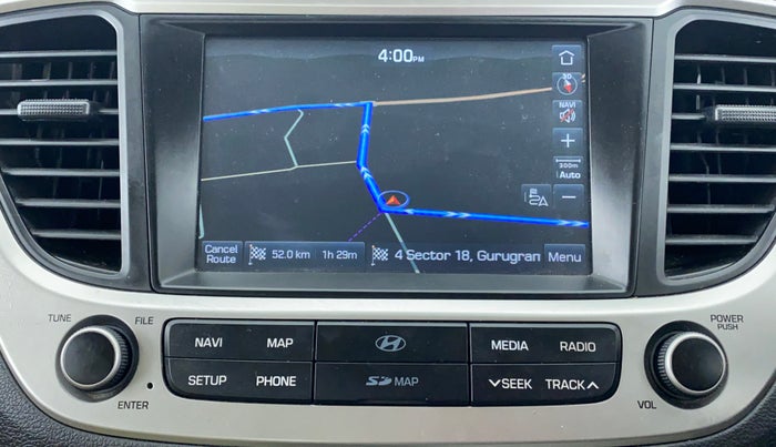 2017 Hyundai Verna 1.6 SX VTVT, Petrol, Manual, 24,434 km, Infotainment System