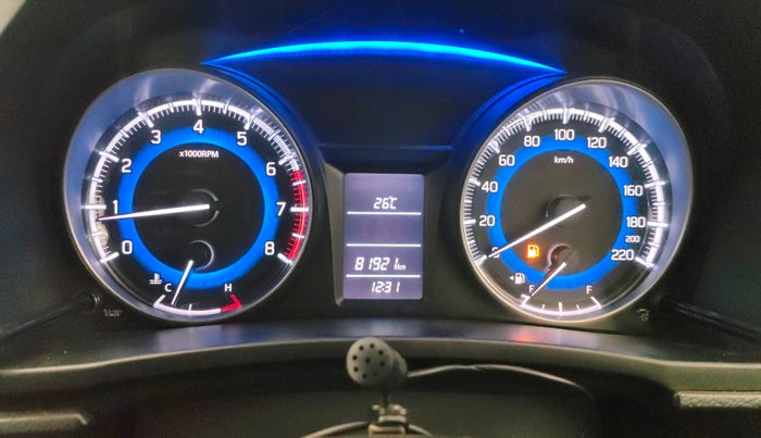 2018 Maruti Baleno DELTA PETROL 1.2, Petrol, Manual, 81,912 km, Odometer Image