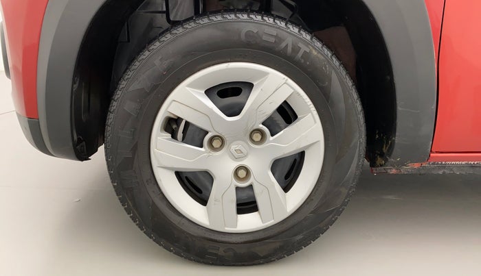 2017 Renault Kwid 1.0 RXT Opt AT, Petrol, Automatic, 21,426 km, Left Front Wheel