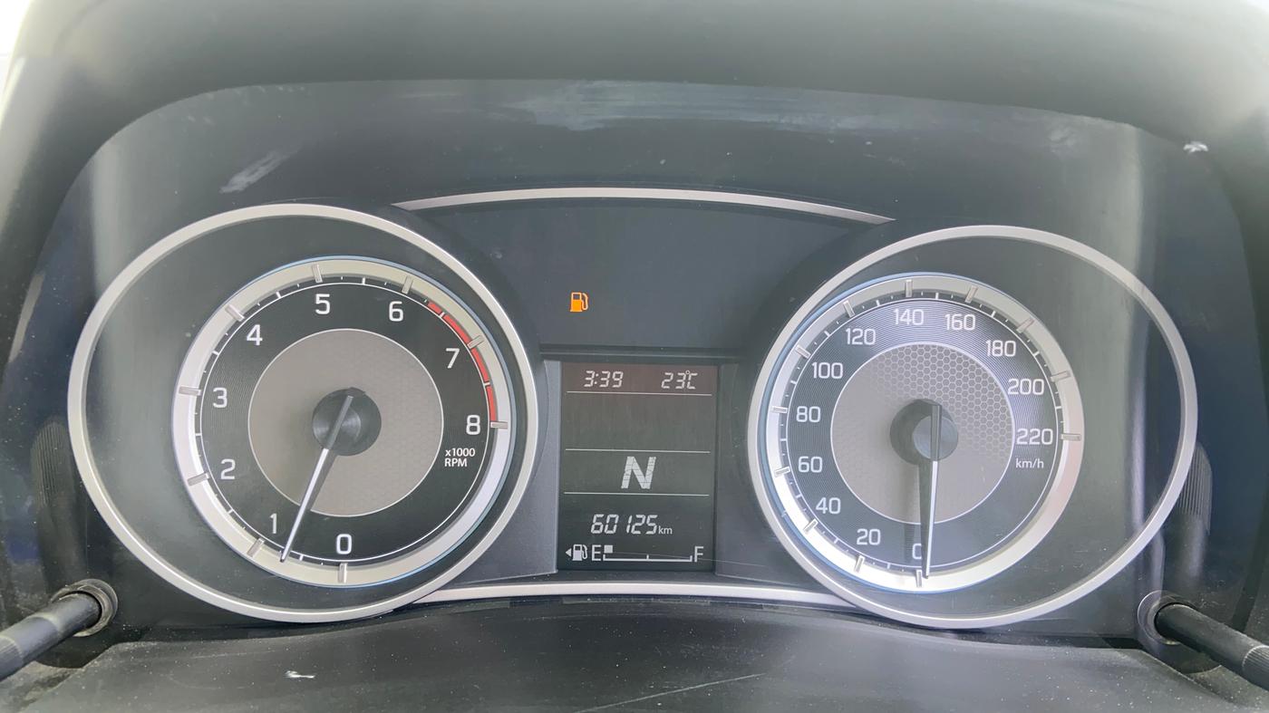 2018 Maruti Dzire VXI AMT, Petrol, Automatic, 60,108 km, Odometer Image