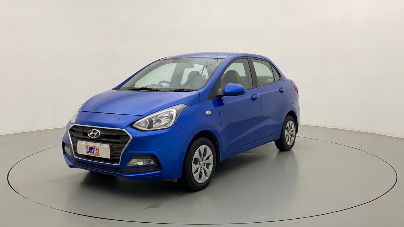 2017 Hyundai Xcent E+, Petrol, Manual, 23,024 km, Left Front Diagonal