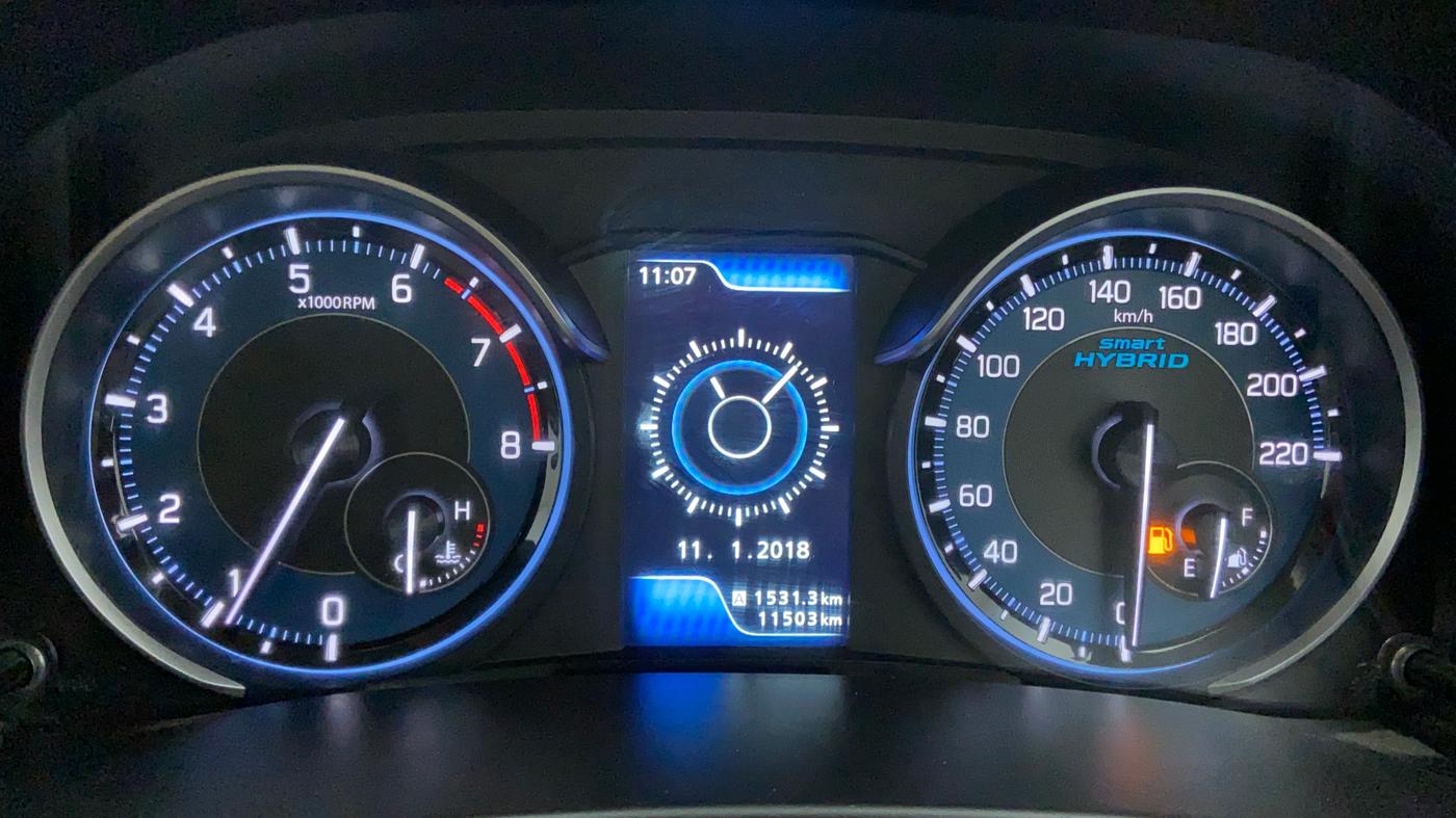 2019 Maruti Ertiga VXI SHVS, Petrol, Manual, 11,476 km, Odometer Image