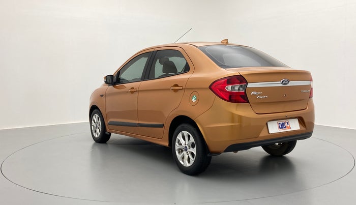 2017 Ford Figo Aspire 1.2 TITANIUM PETROL, Petrol, Manual, 42,755 km, Left Back Diagonal