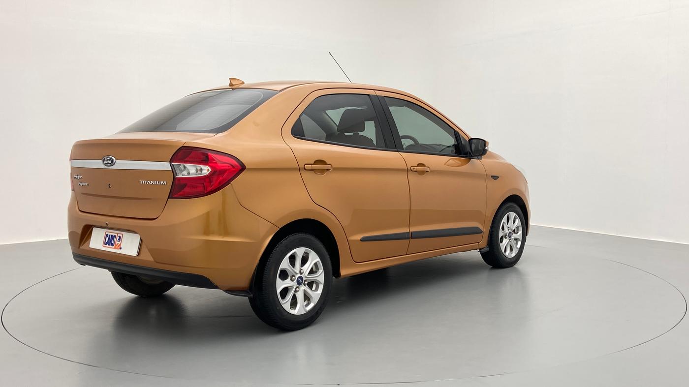 2017 Ford Figo Aspire 1.2 TITANIUM PETROL, Petrol, Manual, 42,755 km, Right Back Diagonal