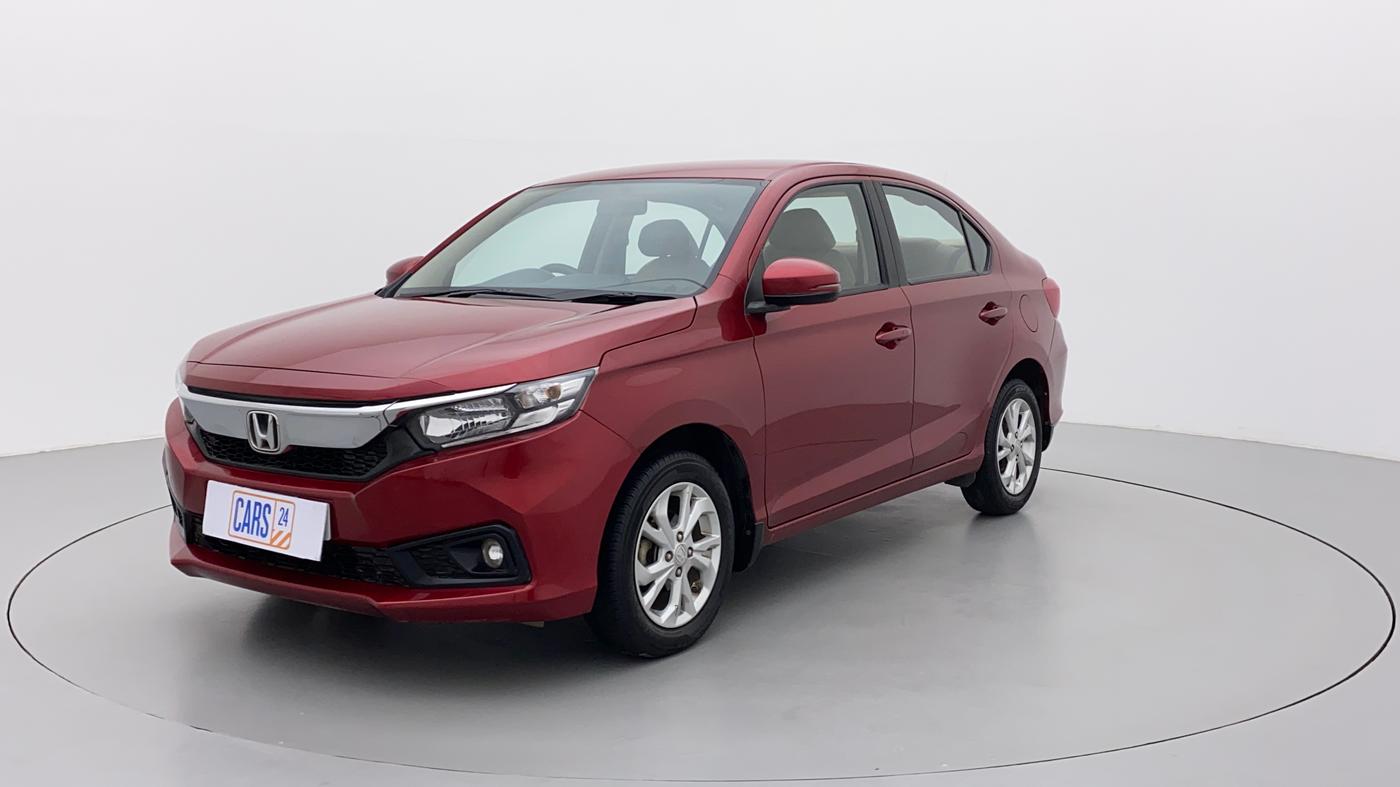 2019 Honda Amaze 1.2L I-VTEC V CVT, Petrol, Automatic, 30,095 km, Left Front Diagonal