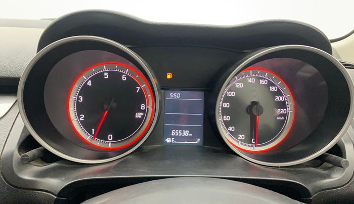 2020 Maruti Swift VXI, Petrol, Manual, 65,501 km, Odometer Image