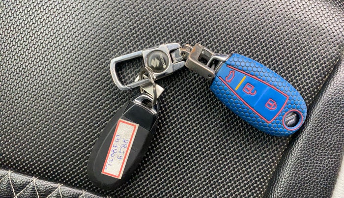 2018 Maruti Baleno ALPHA CVT PETROL 1.2, Petrol, Automatic, 62,927 km, Key Close Up