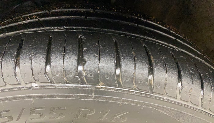 2018 Maruti Baleno ALPHA CVT PETROL 1.2, Petrol, Automatic, 62,927 km, Left Front Tyre Tread