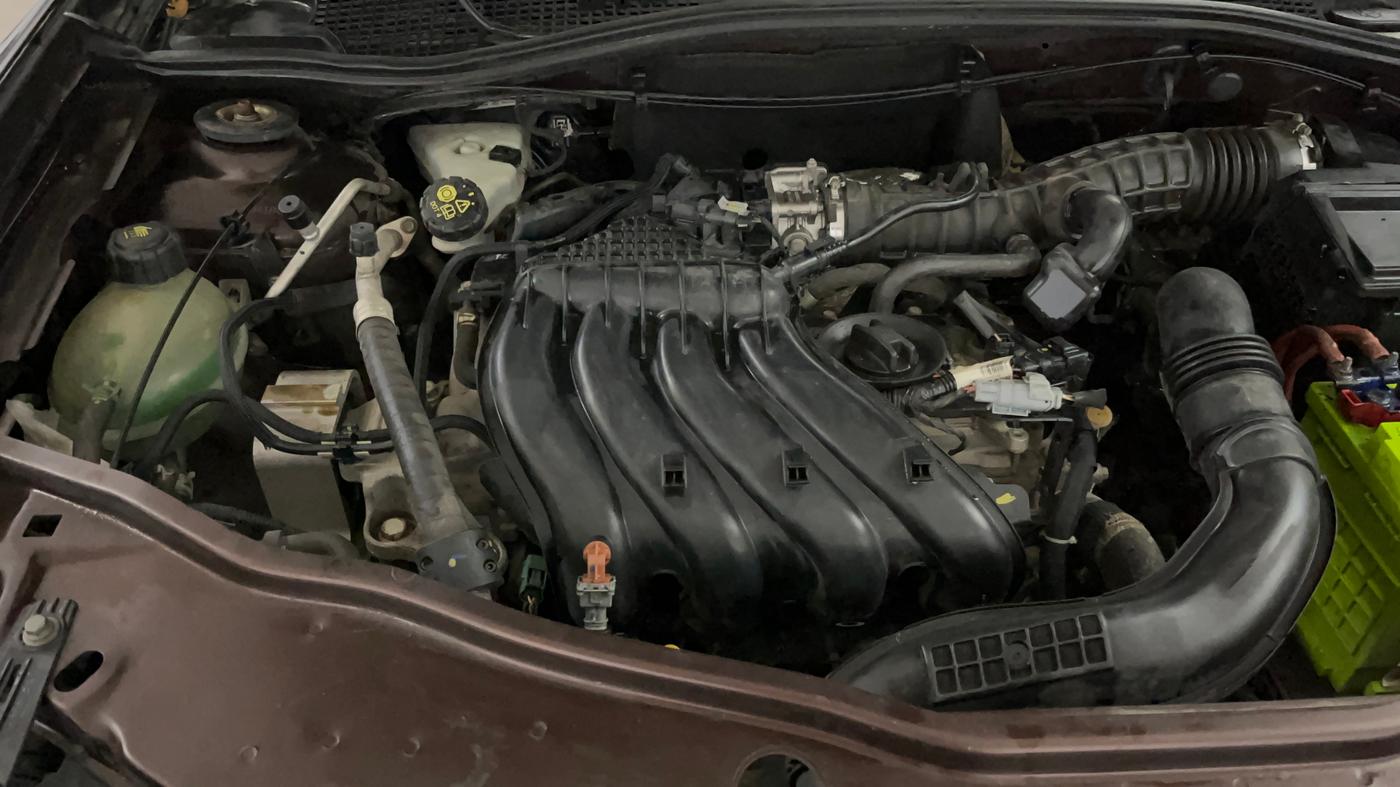2019 Renault Duster RXS OPT CVT, Petrol, Automatic, 72,616 km, Engine View - Right