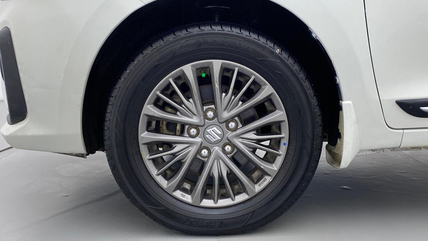2019 Maruti Ertiga ZXI SMART HYBRID AT, Petrol, Automatic, 44,448 km, Left Front Wheel