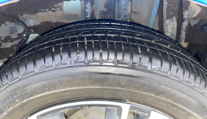 2018 Tata Tiago XZ PLUS DUAL TONE PETROL, Petrol, Manual, 80,193 km, Left Rear Tyre Tread