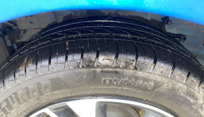 2018 Tata Tiago XZ PLUS DUAL TONE PETROL, Petrol, Manual, 80,193 km, Right Rear Tyre Tread