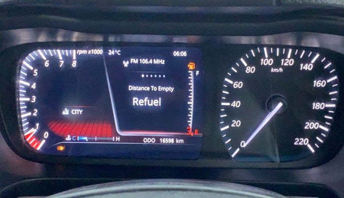 2020 Tata ALTROZ XZ 1.2, Petrol, Manual, Odometer Image