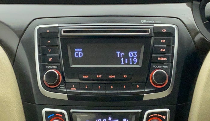2015 Maruti Ciaz ZXI, Petrol, Manual, 52,038 km, Infotainment System