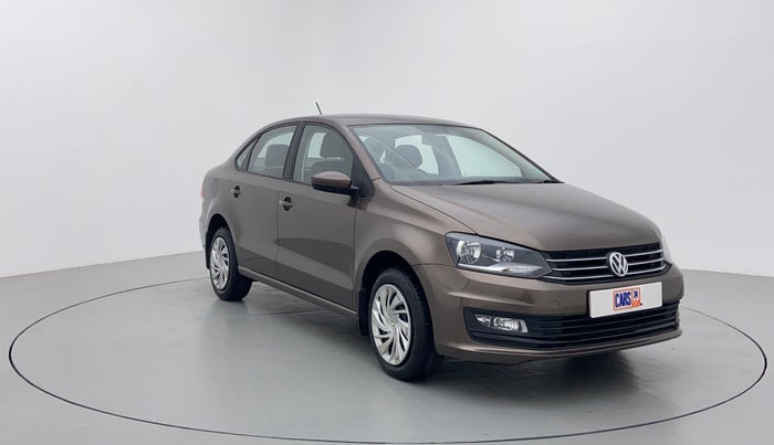 2018 Volkswagen Vento COMFORTLINE PETROL, Petrol, Manual, 24,137 km, Right Front Diagonal