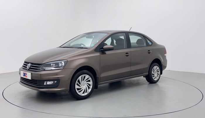 2018 Volkswagen Vento COMFORTLINE PETROL, Petrol, Manual, 24,137 km, Left Front Diagonal (45- Degree) View
