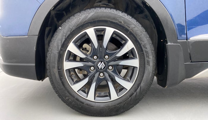 2020 Maruti S Cross ALPHA 1.5 SMART HYBRID, Petrol, Manual, 40,868 km, Left Front Wheel