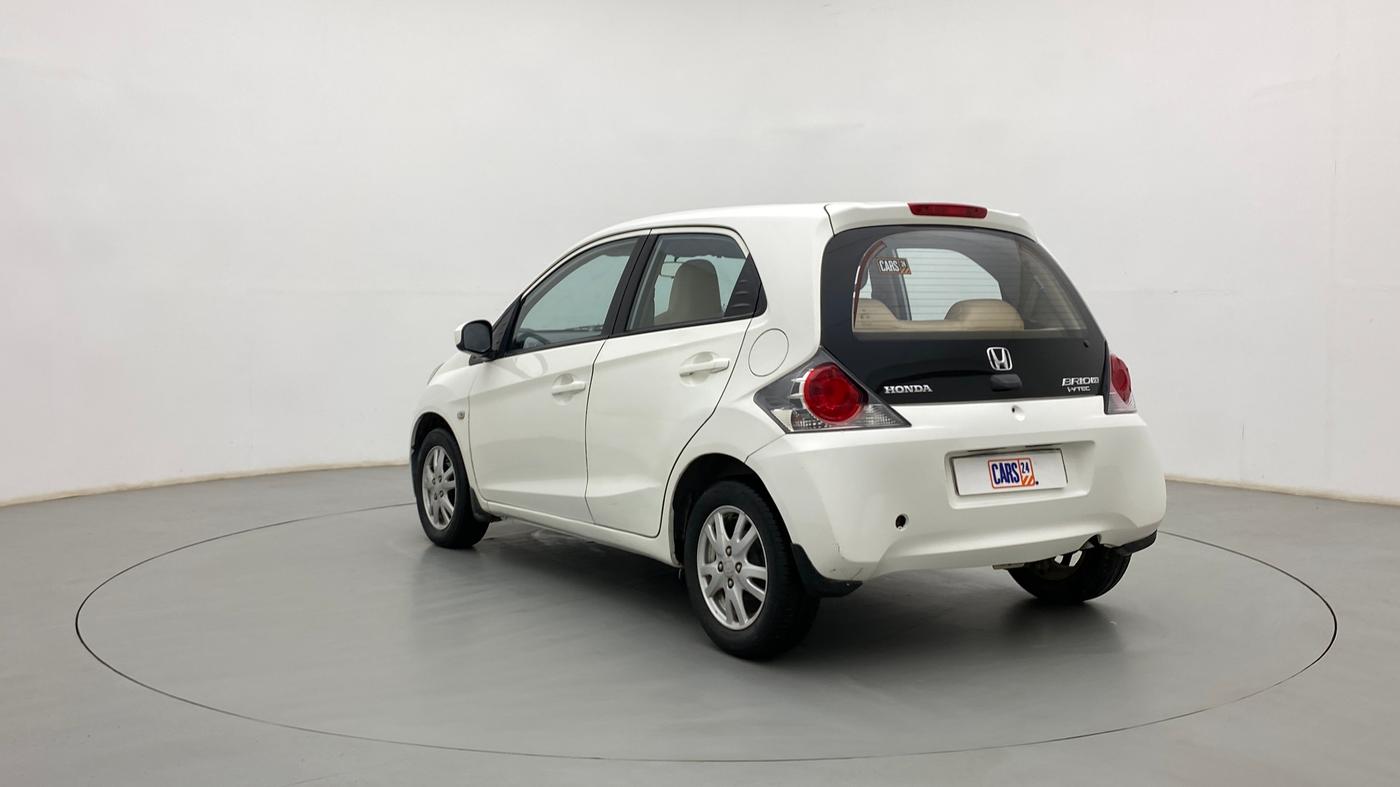 2013 Honda Brio VX AT, Petrol, Automatic, 70,800 km, Left Back Diagonal