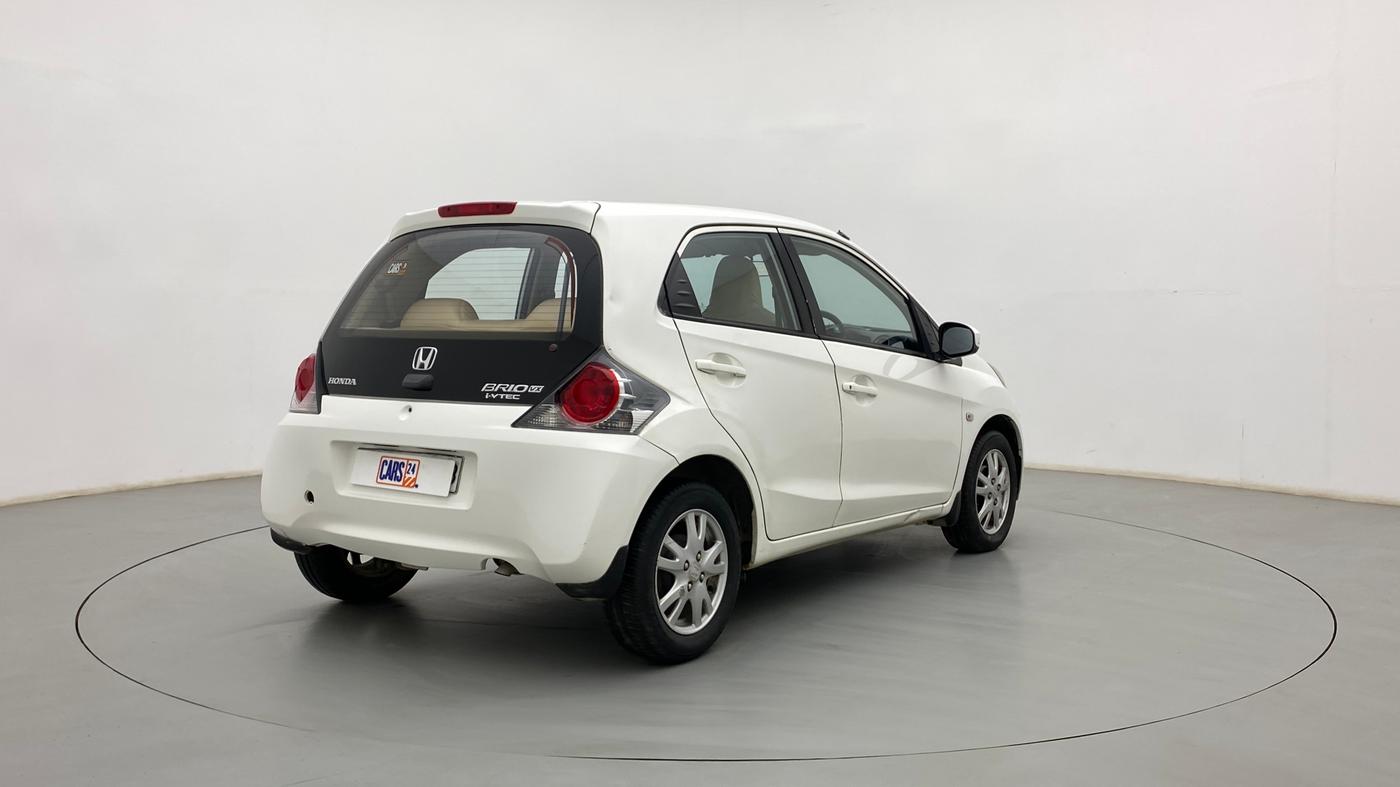2013 Honda Brio VX AT, Petrol, Automatic, 70,800 km, Right Back Diagonal