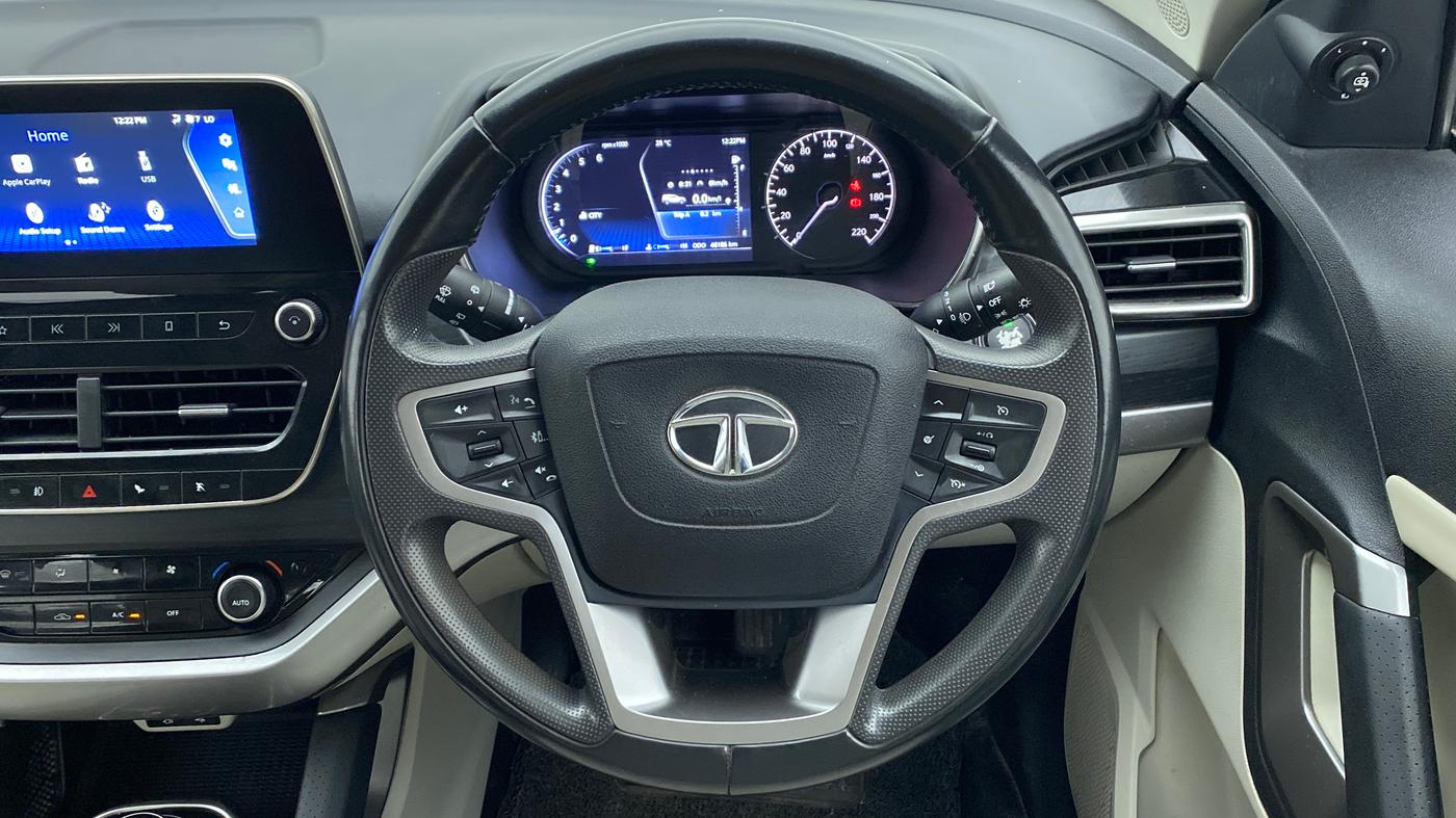2021 Tata Safari XZ PLUS, Diesel, Manual, 46,186 km, Steering Wheel Close Up