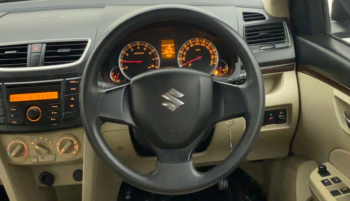 2012 Maruti Swift Dzire VXI, Petrol, Manual, 28,018 km, Steering Wheel Close Up