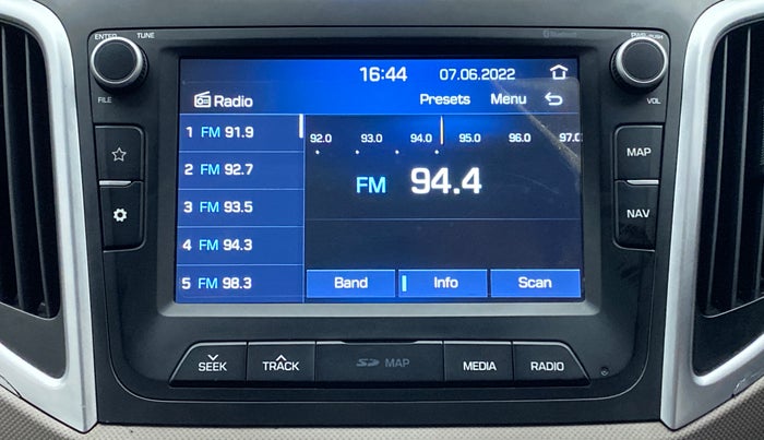 2018 Hyundai Creta 1.6 SX AT CRDI, Diesel, Automatic, 37,681 km, Infotainment System
