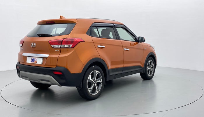 2018 Hyundai Creta 1.6 SX AT CRDI, Diesel, Automatic, 37,681 km, Right Back Diagonal
