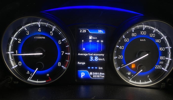 2021 Maruti Baleno ZETA CVT PETROL 1.2, Petrol, Automatic, 62,383 km, Odometer Image