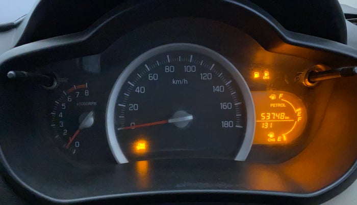 2015 Maruti Celerio VXI CNG, CNG, Manual, 53,734 km, Odometer Image