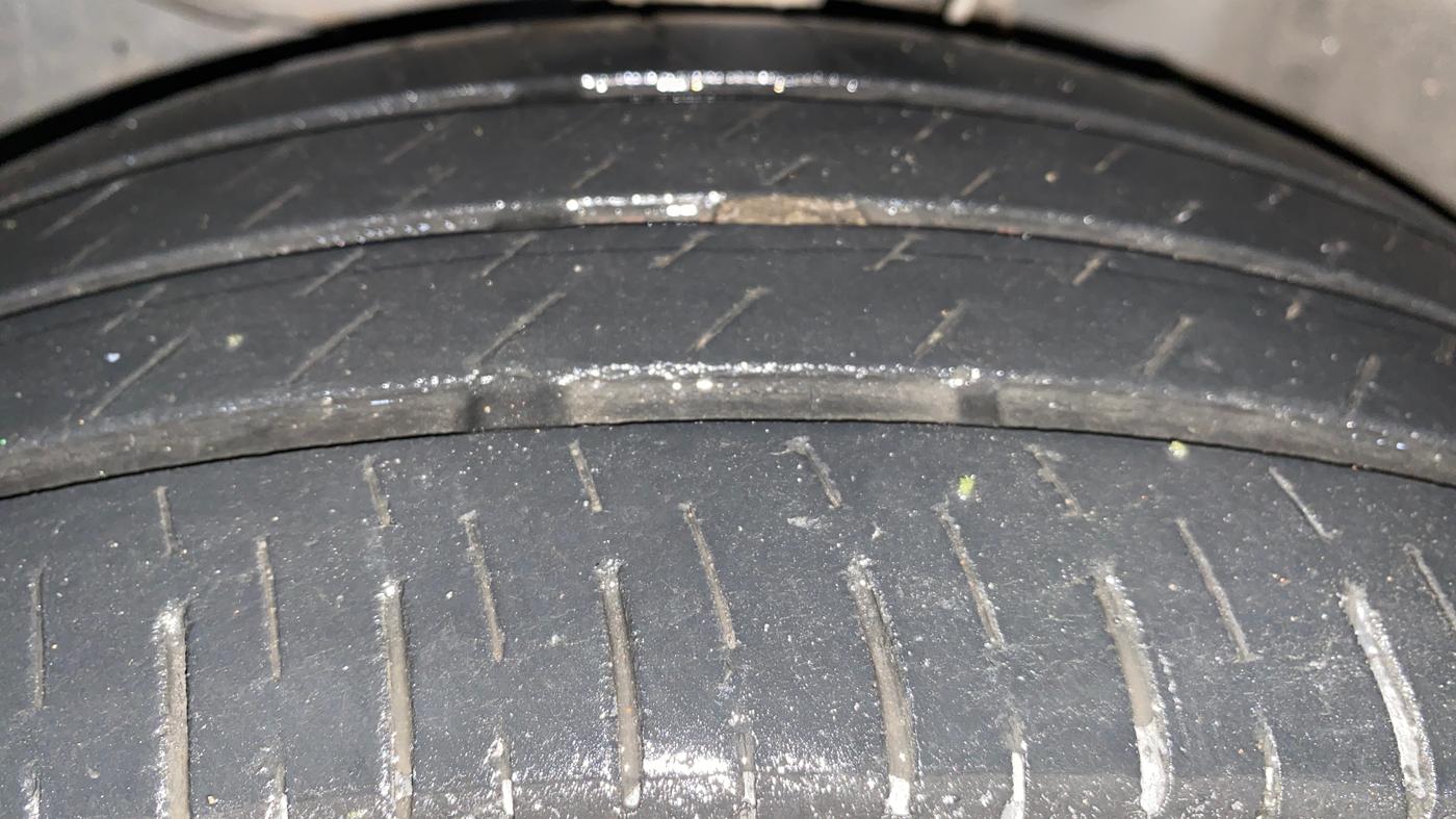 2018 Honda Amaze 1.2L I-VTEC S, Petrol, Manual, 45,065 km, Left Front Tyre Tread