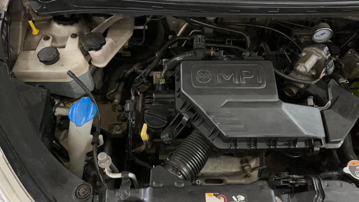 2019 Hyundai NEW SANTRO SPORTZ CNG, CNG, Manual, 88,433 km, Engine View - Right