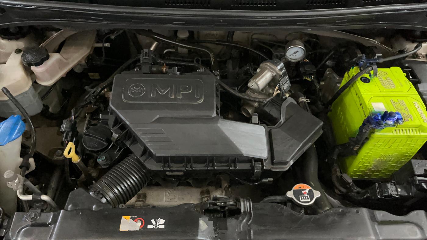 2019 Hyundai NEW SANTRO SPORTZ CNG, CNG, Manual, 88,433 km, Engine View