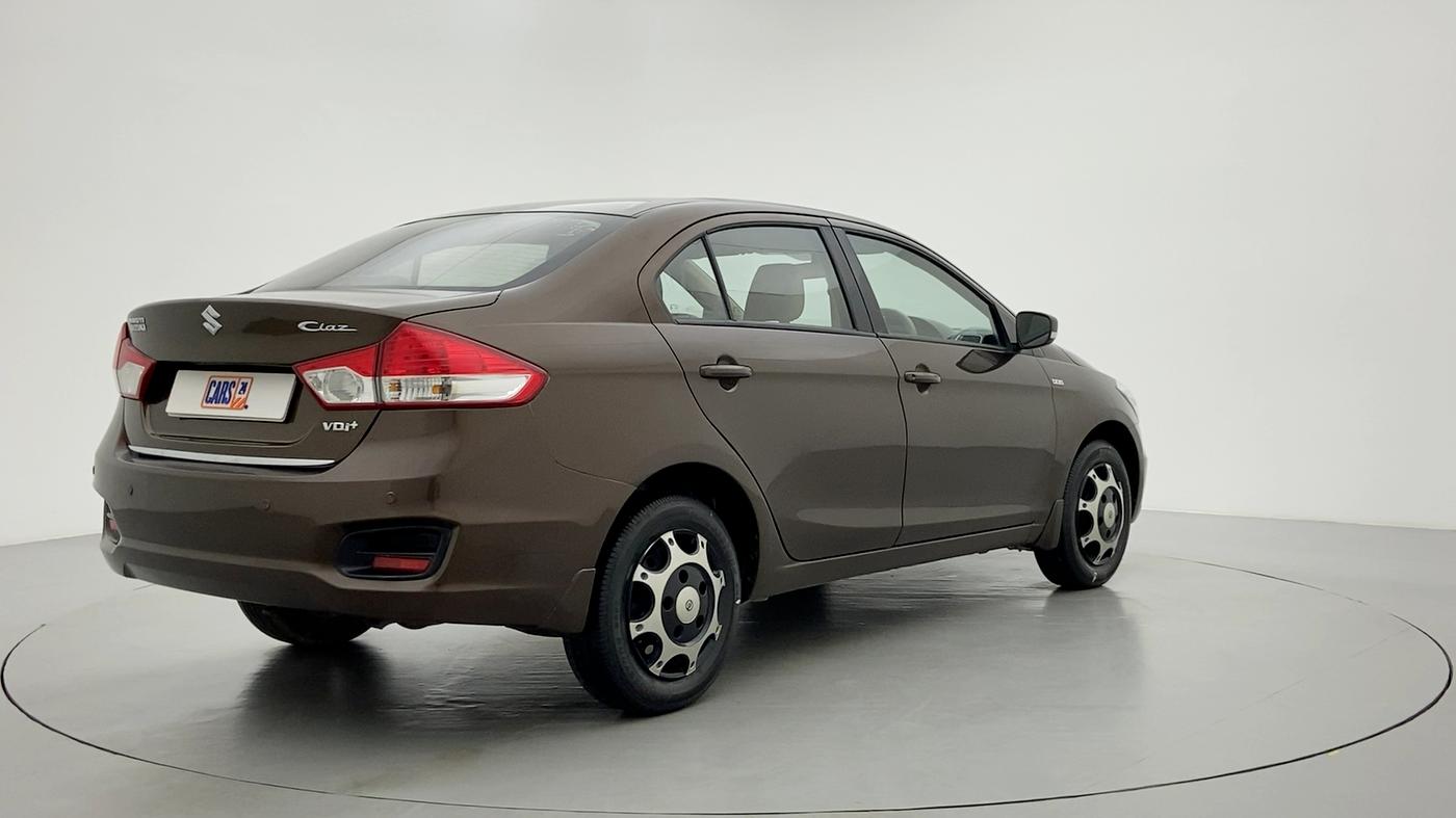 2014 Maruti Ciaz VDI PLUS, Diesel, Manual, 62,760 km, Right Back Diagonal