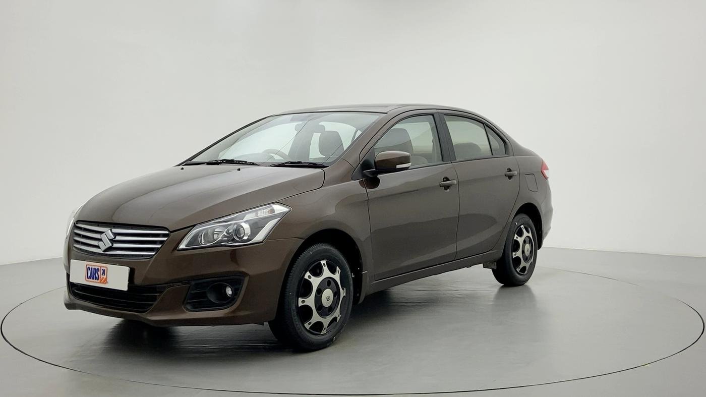 2014 Maruti Ciaz VDI PLUS, Diesel, Manual, 62,760 km, Left Front Diagonal