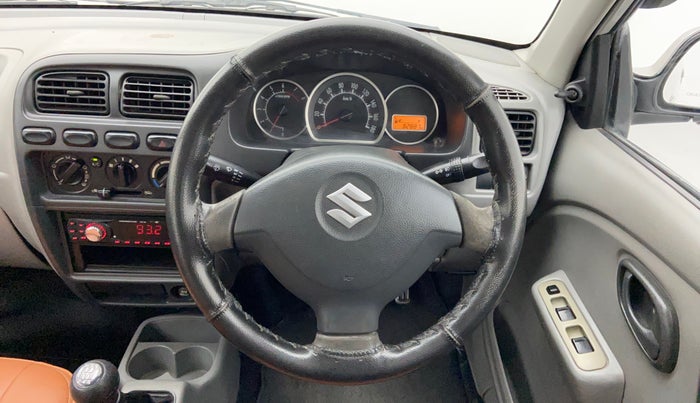 2013 Maruti Alto K10 VXI, Petrol, Manual, 92,887 km, Steering Wheel Close Up