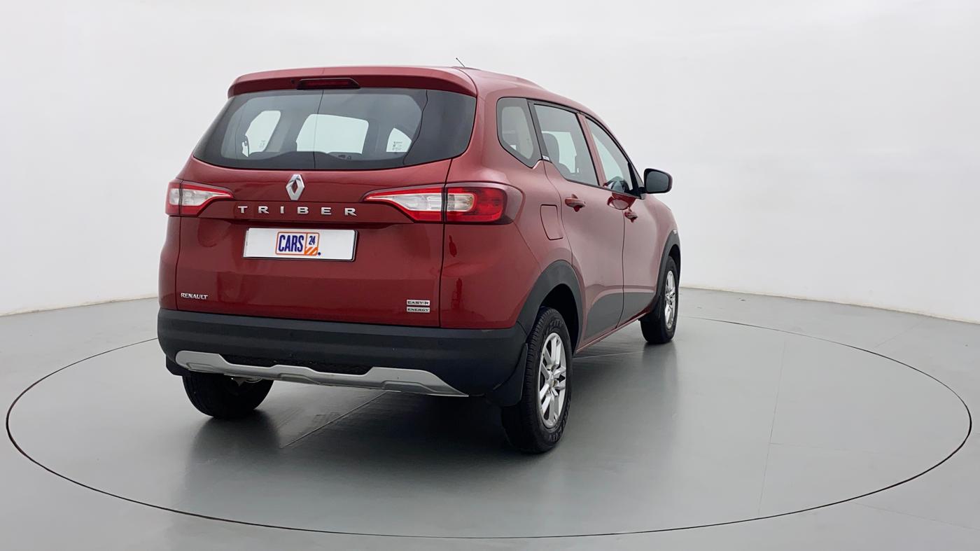 2020 Renault TRIBER RXL AT, Petrol, Automatic, 3,039 km, Right Back Diagonal