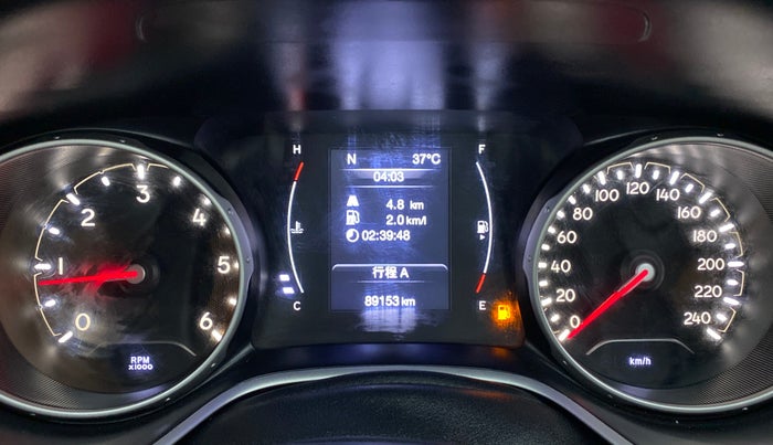 2018 Jeep Compass 2.0 LONGITUDE, Diesel, Manual, 89,228 km, Odometer Image