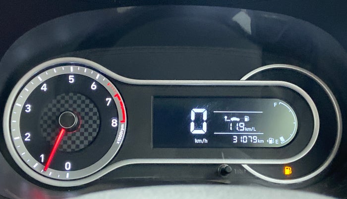 2020 Hyundai AURA SX 1.2, Petrol, Manual, 31,093 km, Odometer Image