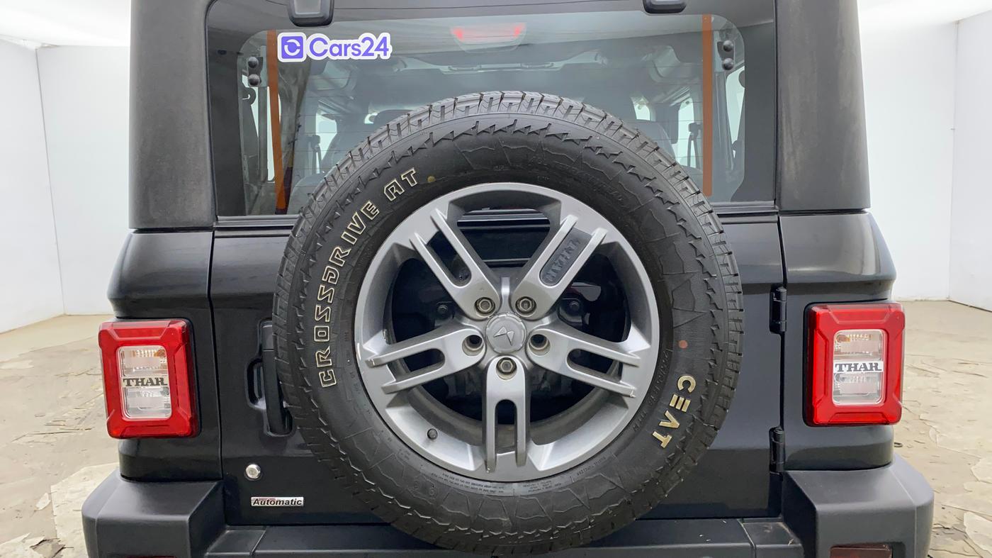 2023 Mahindra Thar LX P 2WD AT HT, Petrol, Automatic, 35,249 km, Spare Tyre