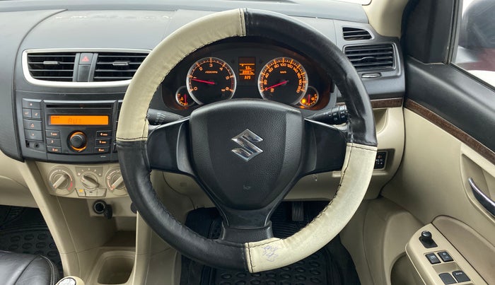 2015 Maruti Swift Dzire VDI, Diesel, Manual, 90,073 km, Steering Wheel Close Up