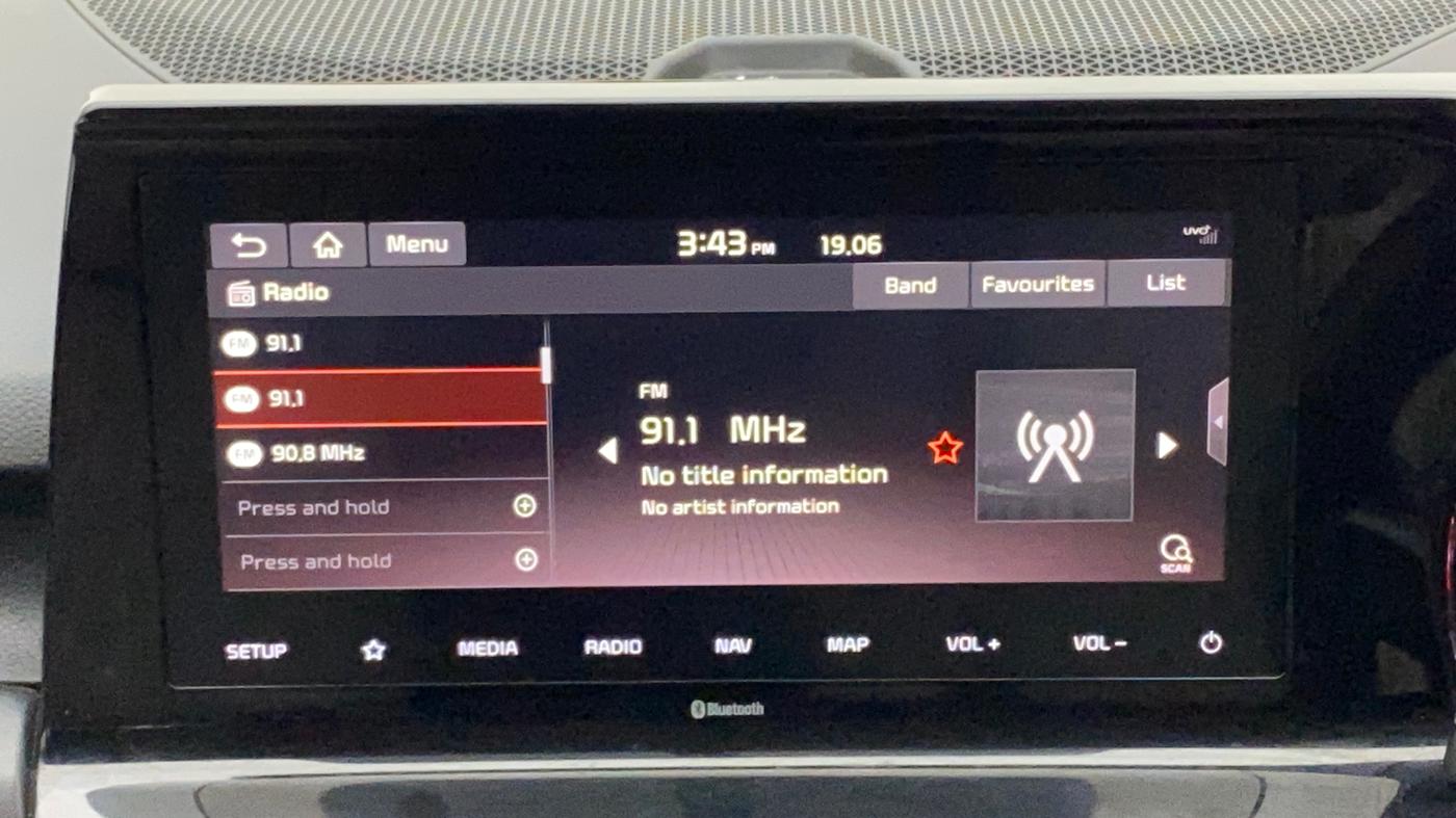 2019 KIA SELTOS HTX 1.5 PETROL, Petrol, Manual, 66,651 km, Infotainment System