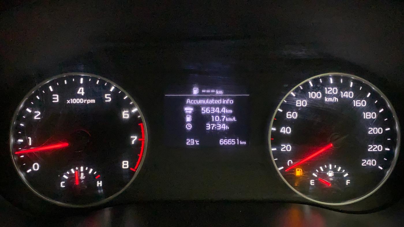 2019 KIA SELTOS HTX 1.5 PETROL, Petrol, Manual, 66,651 km, Odometer Image