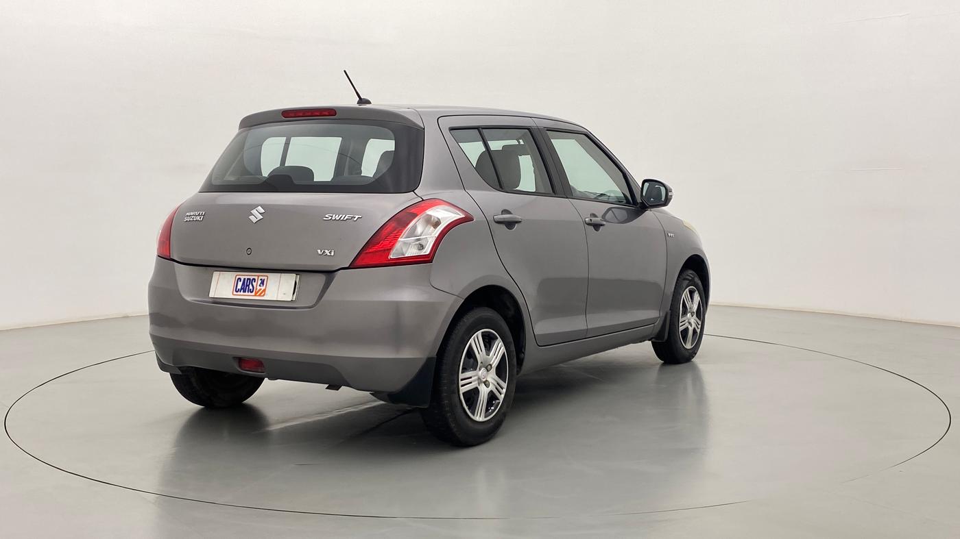 2012 Maruti Swift VXI D, Petrol, Manual, 85,659 km, Right Back Diagonal