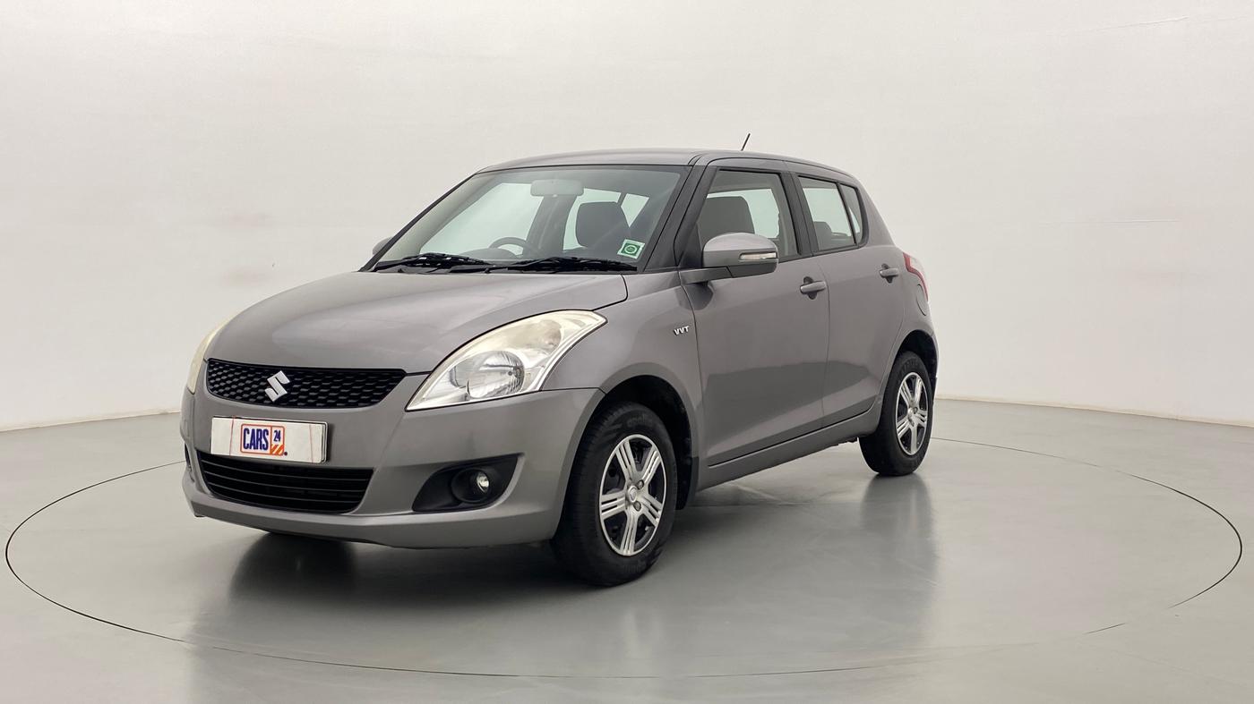 2012 Maruti Swift VXI D, Petrol, Manual, 85,659 km, Left Front Diagonal